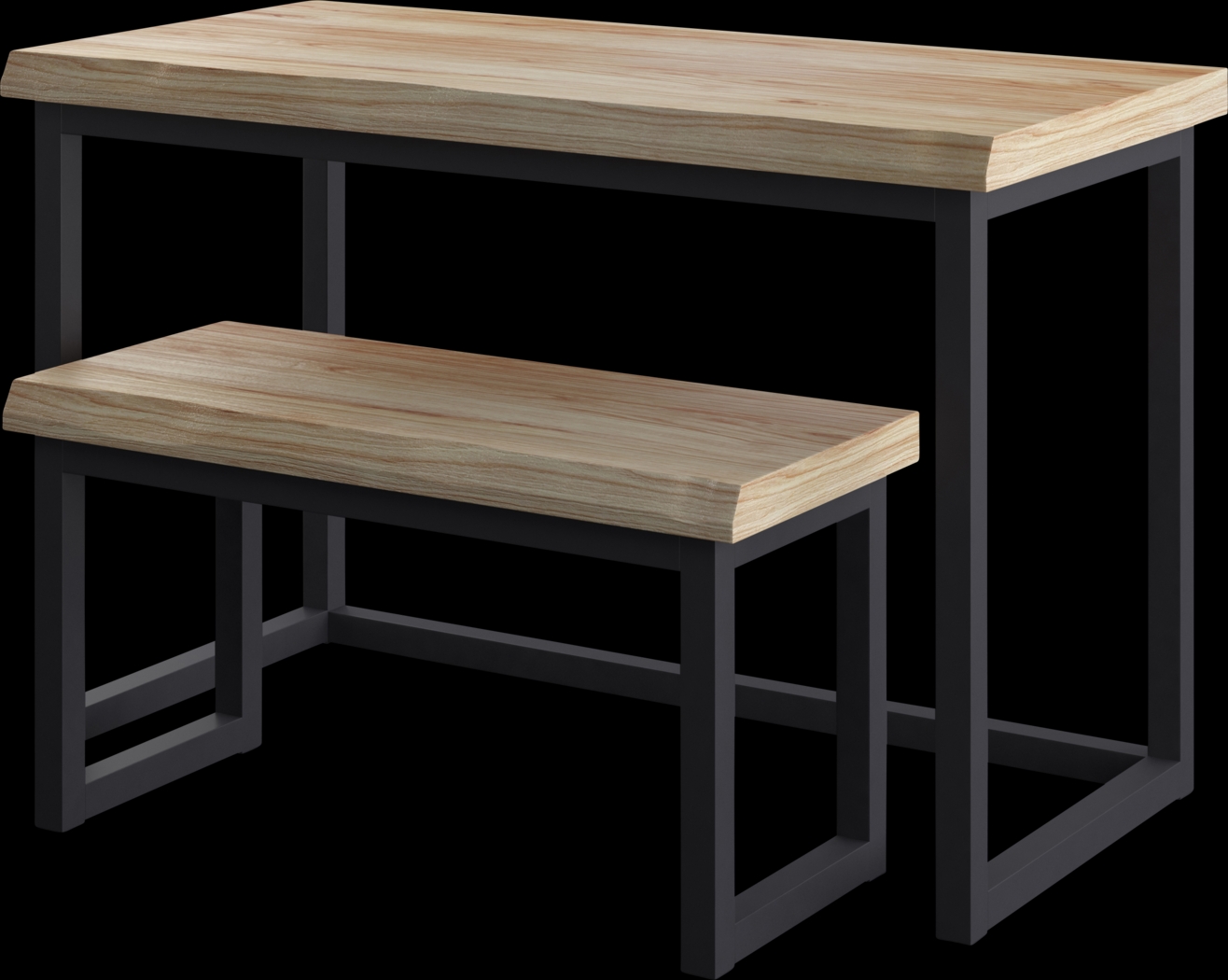 Hillsway Brown Desk With Bench - Thumbnail - Image 2