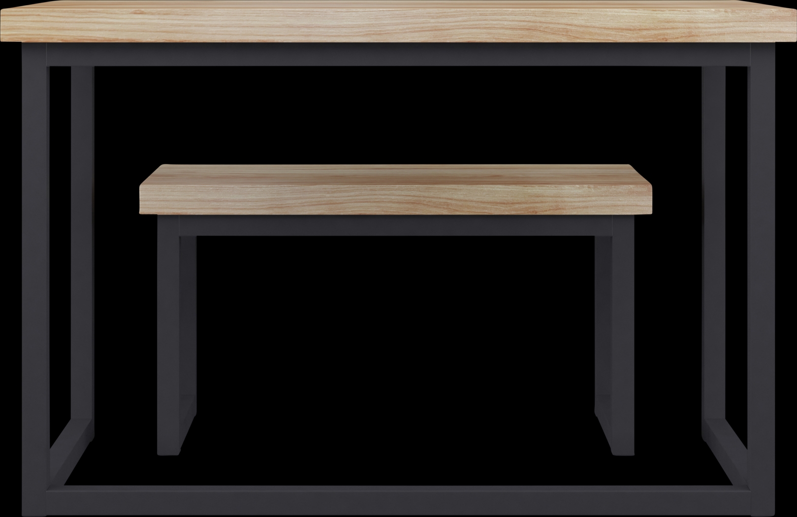 Hillsway Brown Desk With Bench - Thumbnail - Image 3