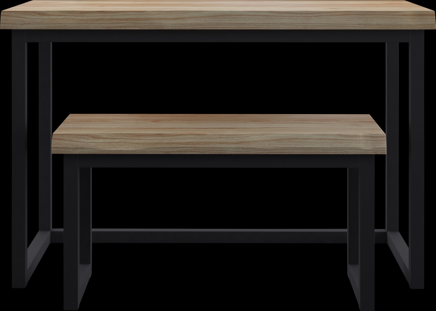 Hillsway Brown Desk With Bench - Thumbnail - Image 5