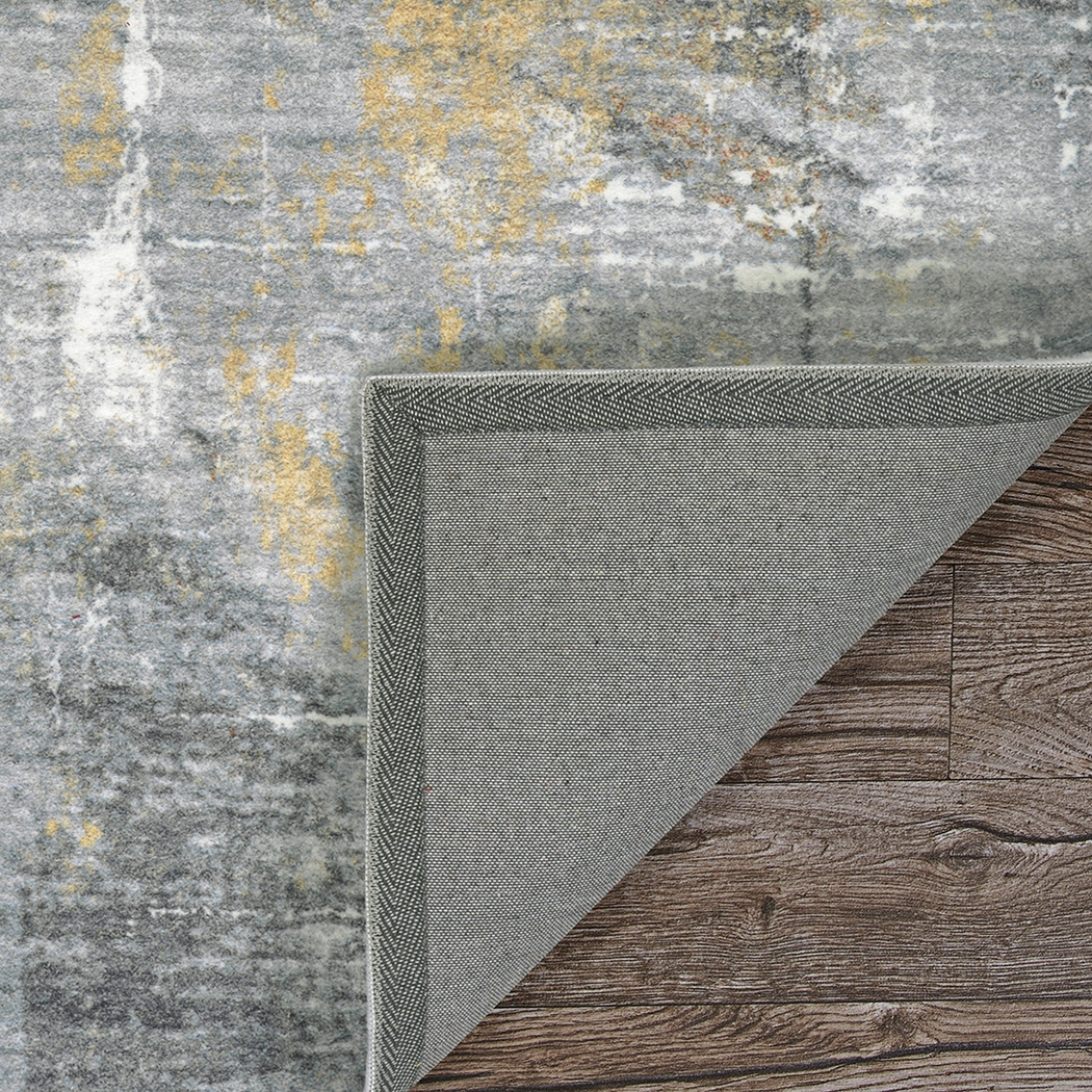 Hillswick Gray 5' x 8' Rug - Thumbnail - Image 3