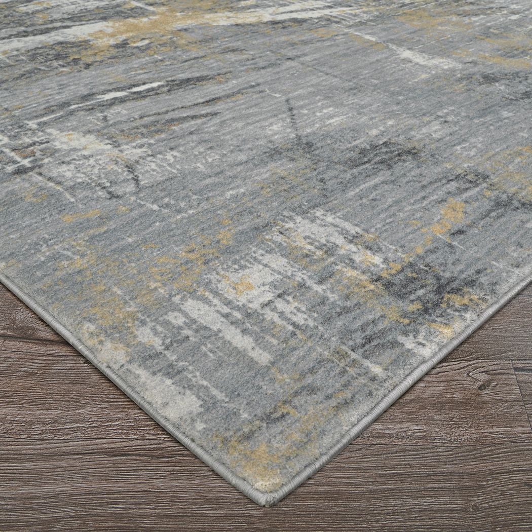 Hillswick Gray 5' x 8' Rug - Thumbnail - Image 4