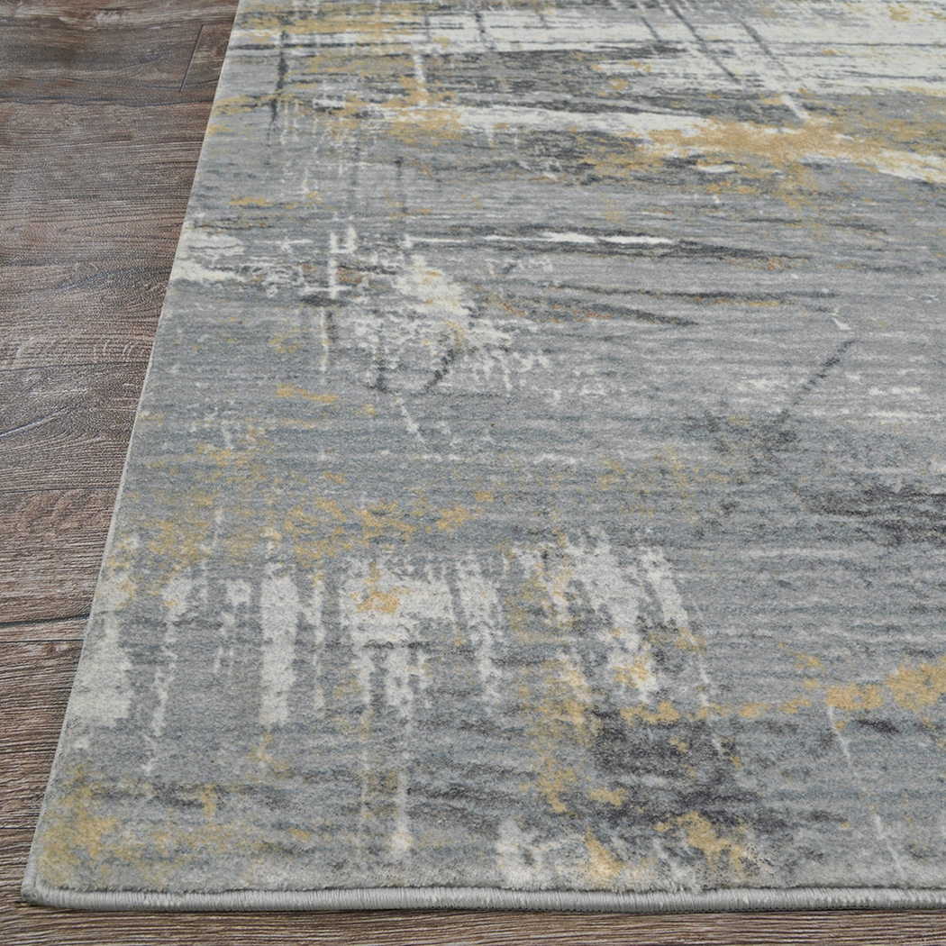 Hillswick Gray 5' x 8' Rug - Thumbnail - Image 5