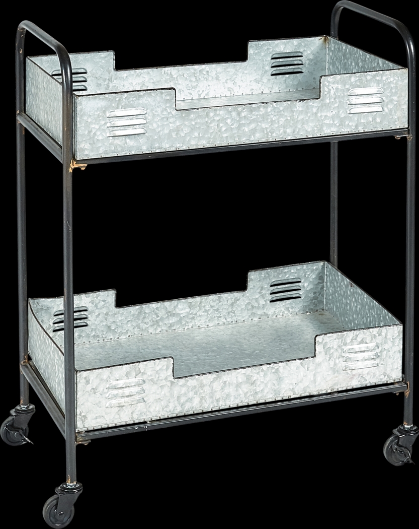 Hillvale Silver Bar Cart - Thumbnail - Image 1