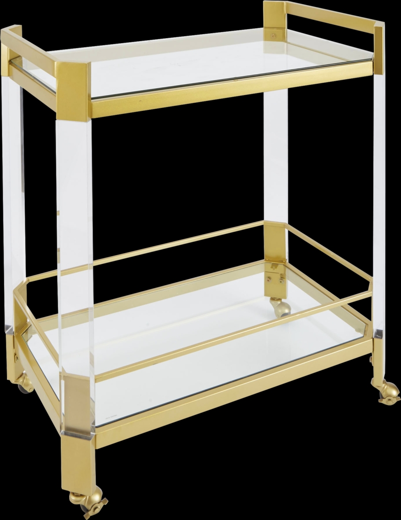 Hillwood Gold Bar Cart - Thumbnail - Image 1