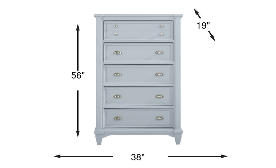 Dimension Image. Please refer to the Dimension Tab on this page for dimension details.