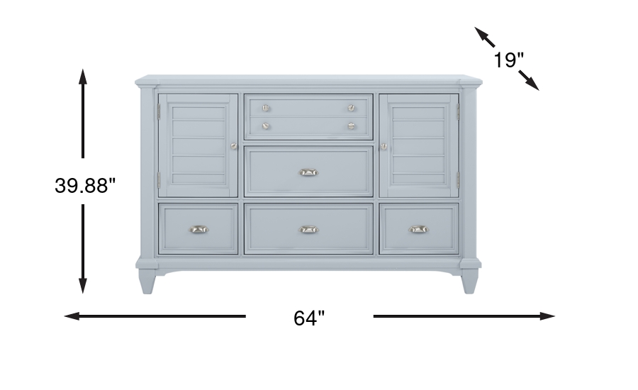 Dimension Image. Please refer to the Dimension Tab on this page for dimension details.