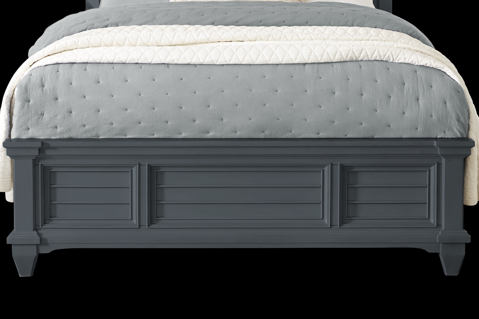 Hilton Head Graphite 5 Pc King Panel Bedroom - Thumbnail - Image 4