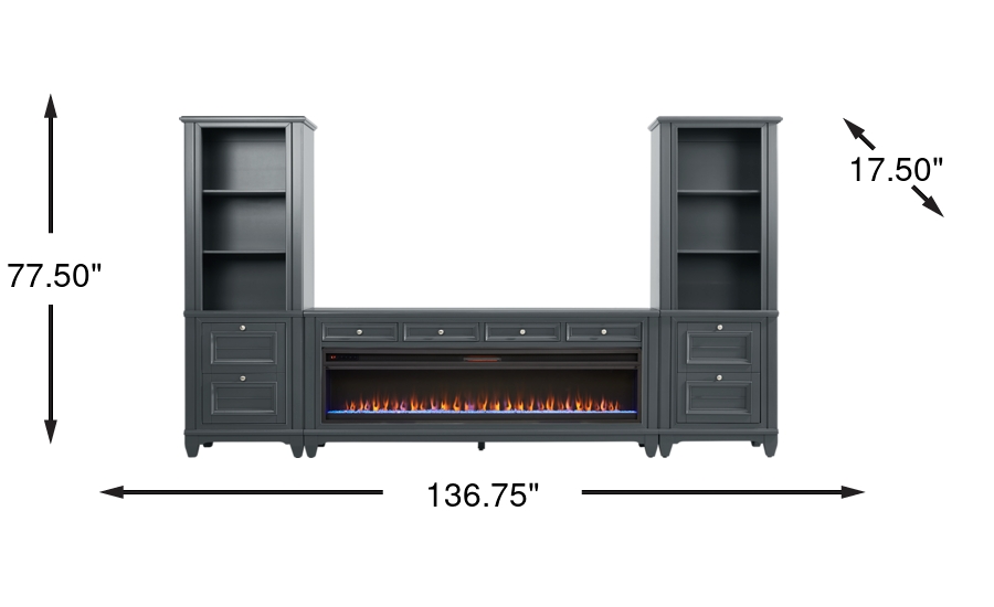 Dimension Image. Please refer to the Dimension Tab on this page for dimension details.