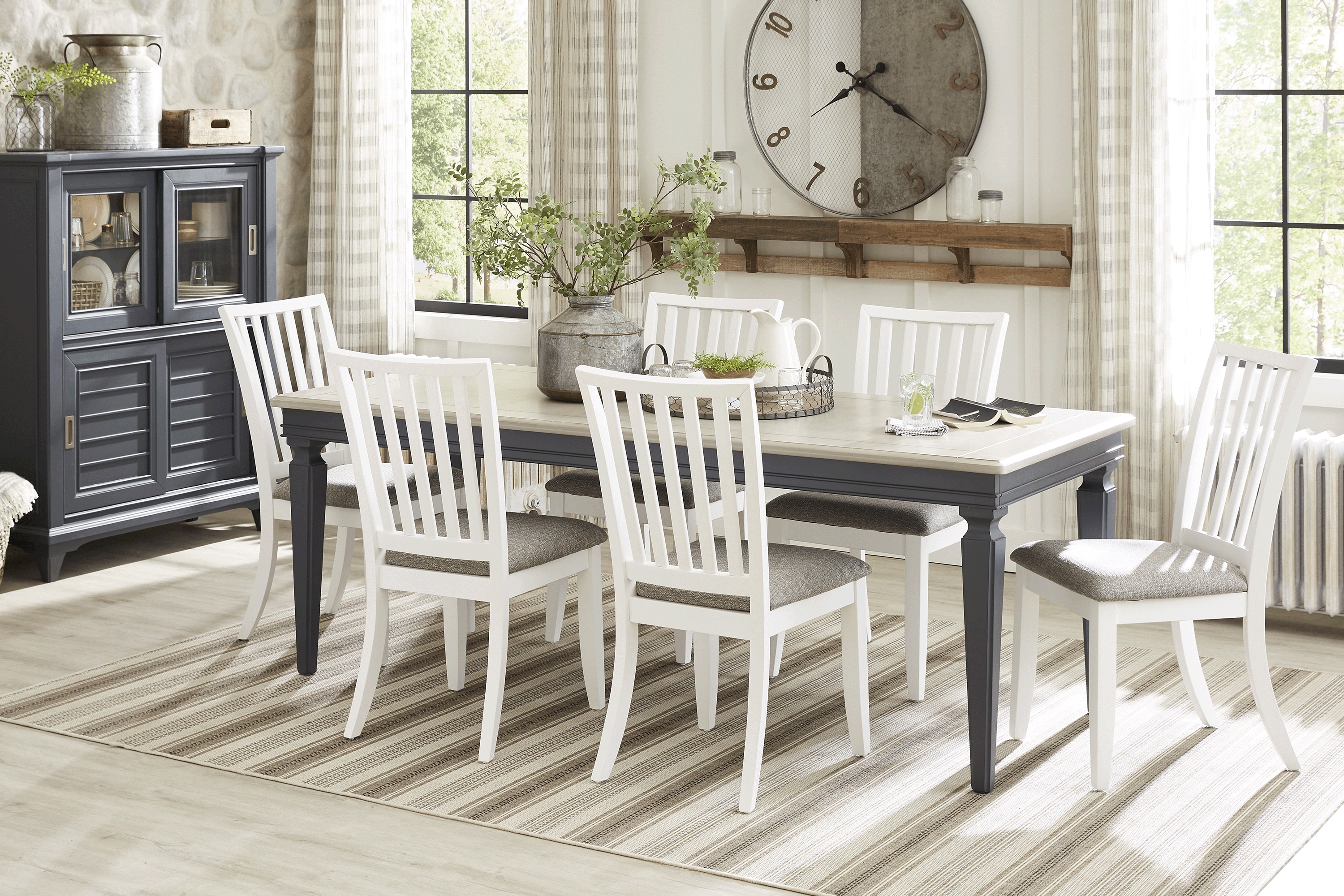 Hilton Head Graphite Dining Table - Thumbnail - Image 2
