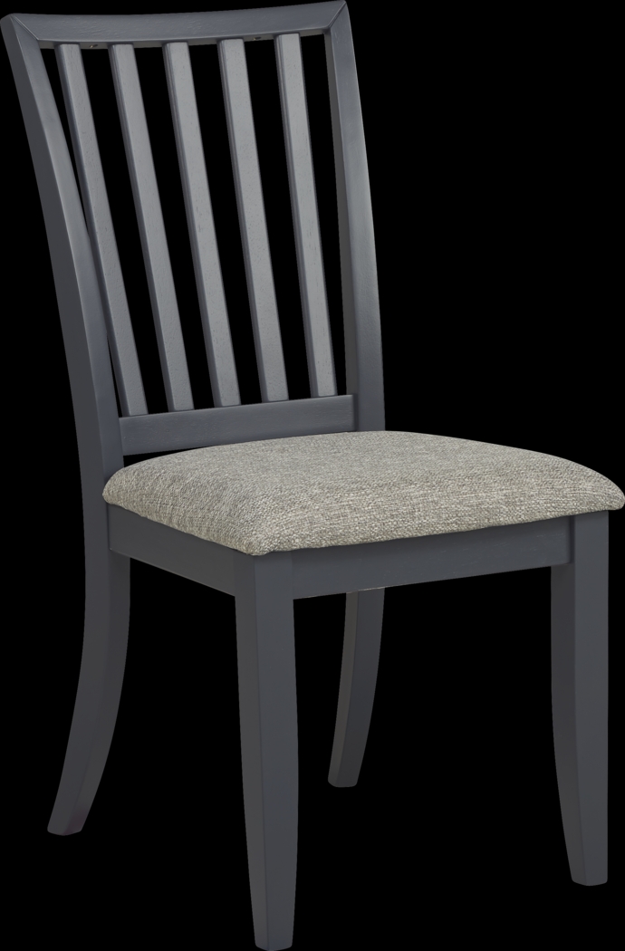 Hilton Head Graphite 5 Pc Trestle Dining Room - Thumbnail - Image 4