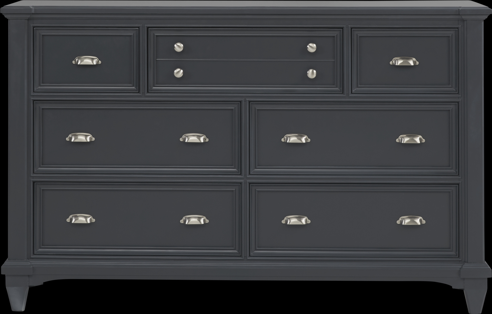 Hilton Head Graphite 7 Pc Queen Storage Bedroom - Thumbnail - Image 3