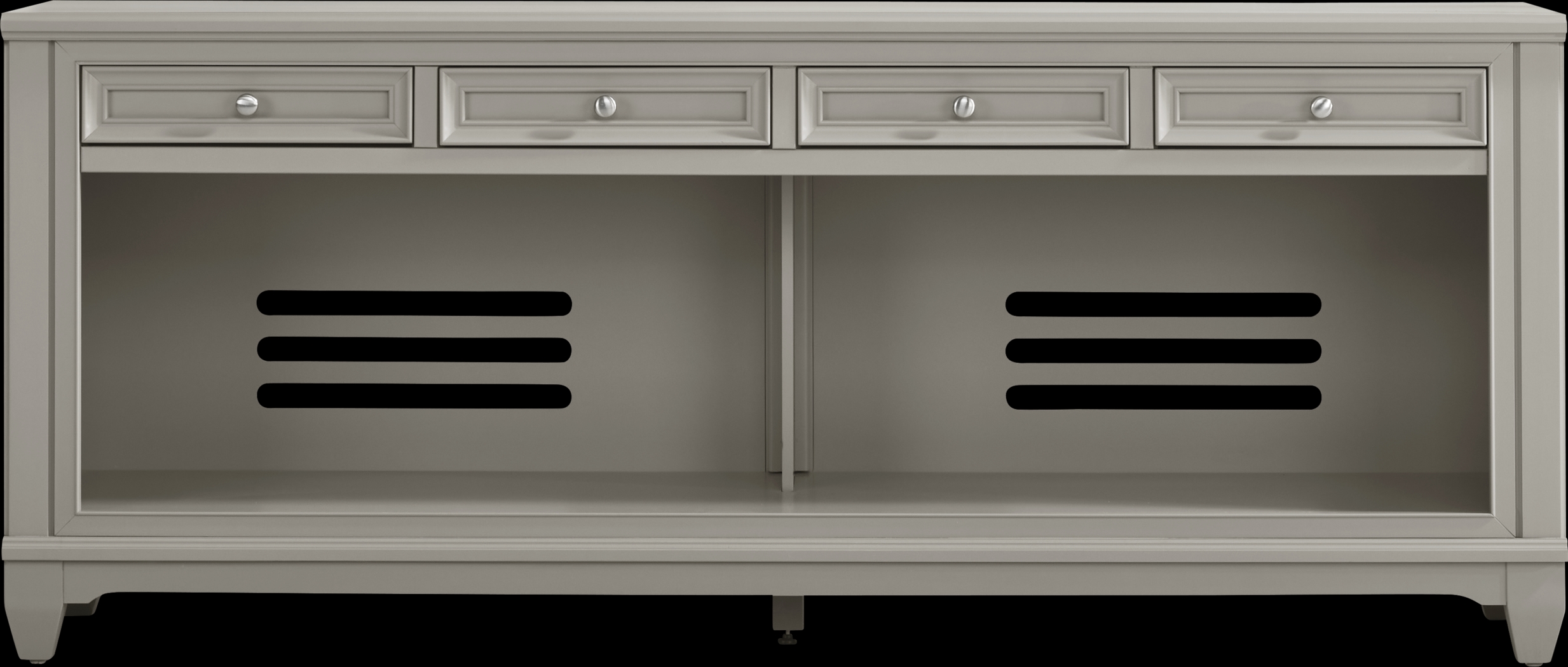 Hilton Head Gray 80 in. Console - Thumbnail - Image 1