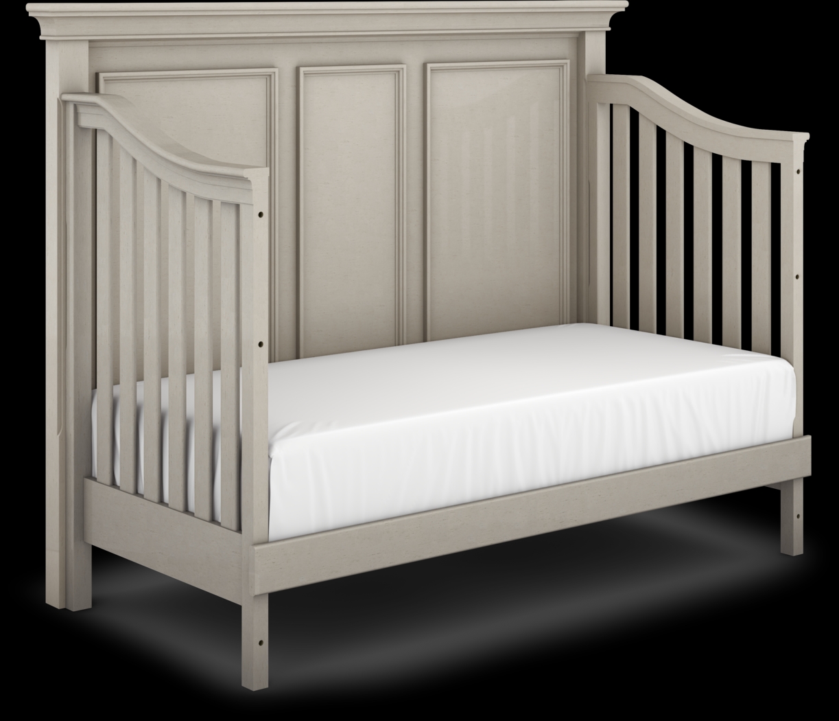 Hilton Head Gray 5 Pc Nursery with Toddler Rails - Thumbnail - Image 5