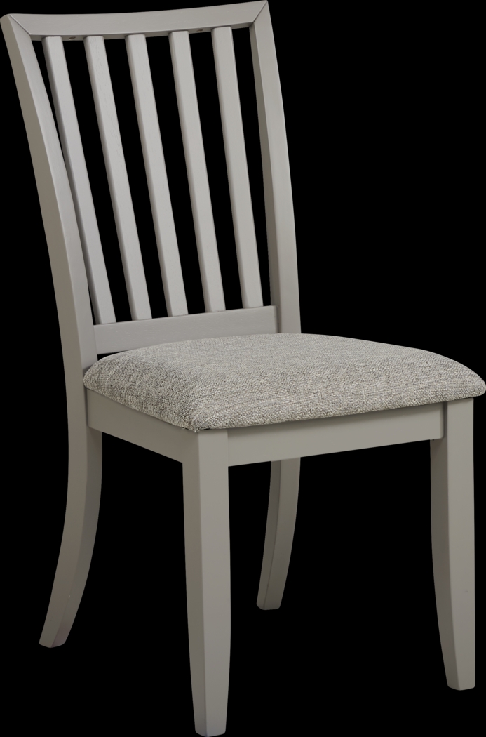 Hilton Head Graphite 5 Pc Round Dining Room with Gray Chairs - Thumbnail - Image 4