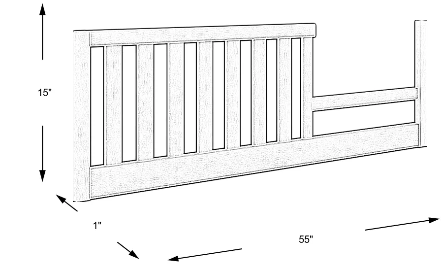 Dimension Image. Please refer to the Dimension Tab on this page for dimension details.