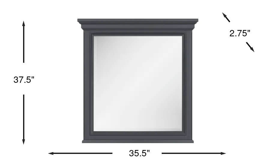 Dimension Image. Please refer to the Dimension Tab on this page for dimension details.