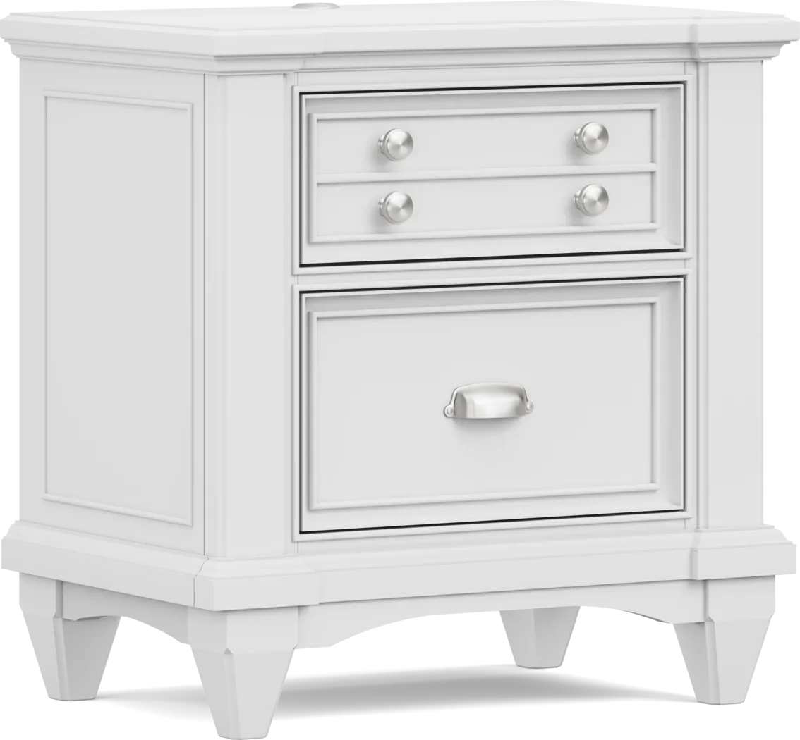 Hilton Head Kids White Nightstand - Thumbnail - Image 2