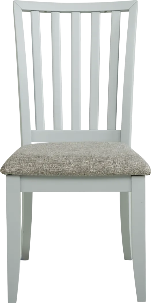 Hilton Head Graphite 5 Pc Dining Room with Mint Side Chairs - Thumbnail - Image 4