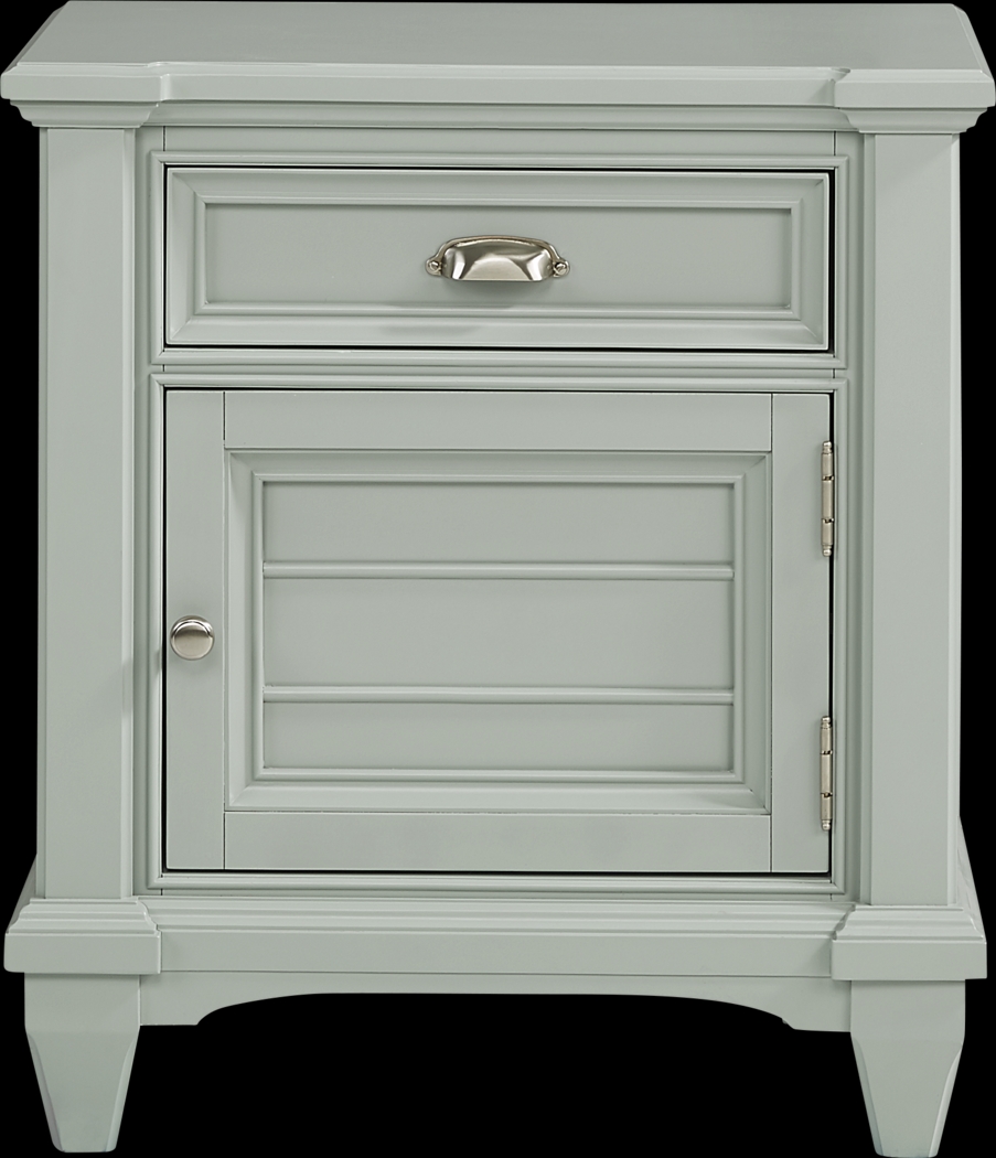 Hilton Head Mint 7 Pc Queen Storage Bedroom - Thumbnail - Image 5