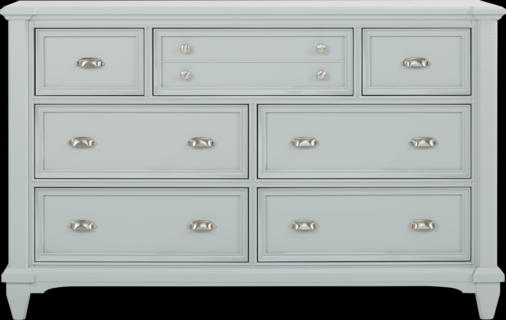 Hilton Head Mint 5 Pc Queen Storage Bedroom - Thumbnail - Image 3