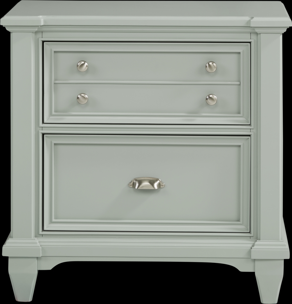 Hilton Head Mint Nightstand - Thumbnail - Image 1