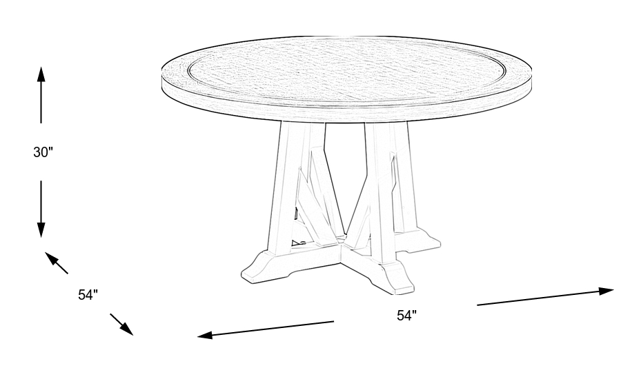 Dimension Image. Please refer to the Dimension Tab on this page for dimension details.