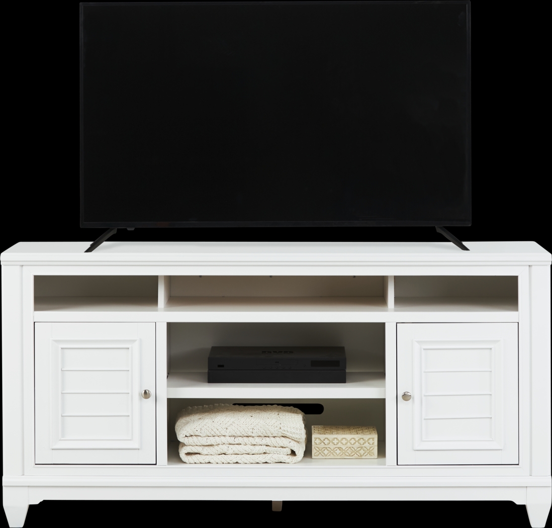 Hilton Head White 66 in. Console - Thumbnail - Image 2