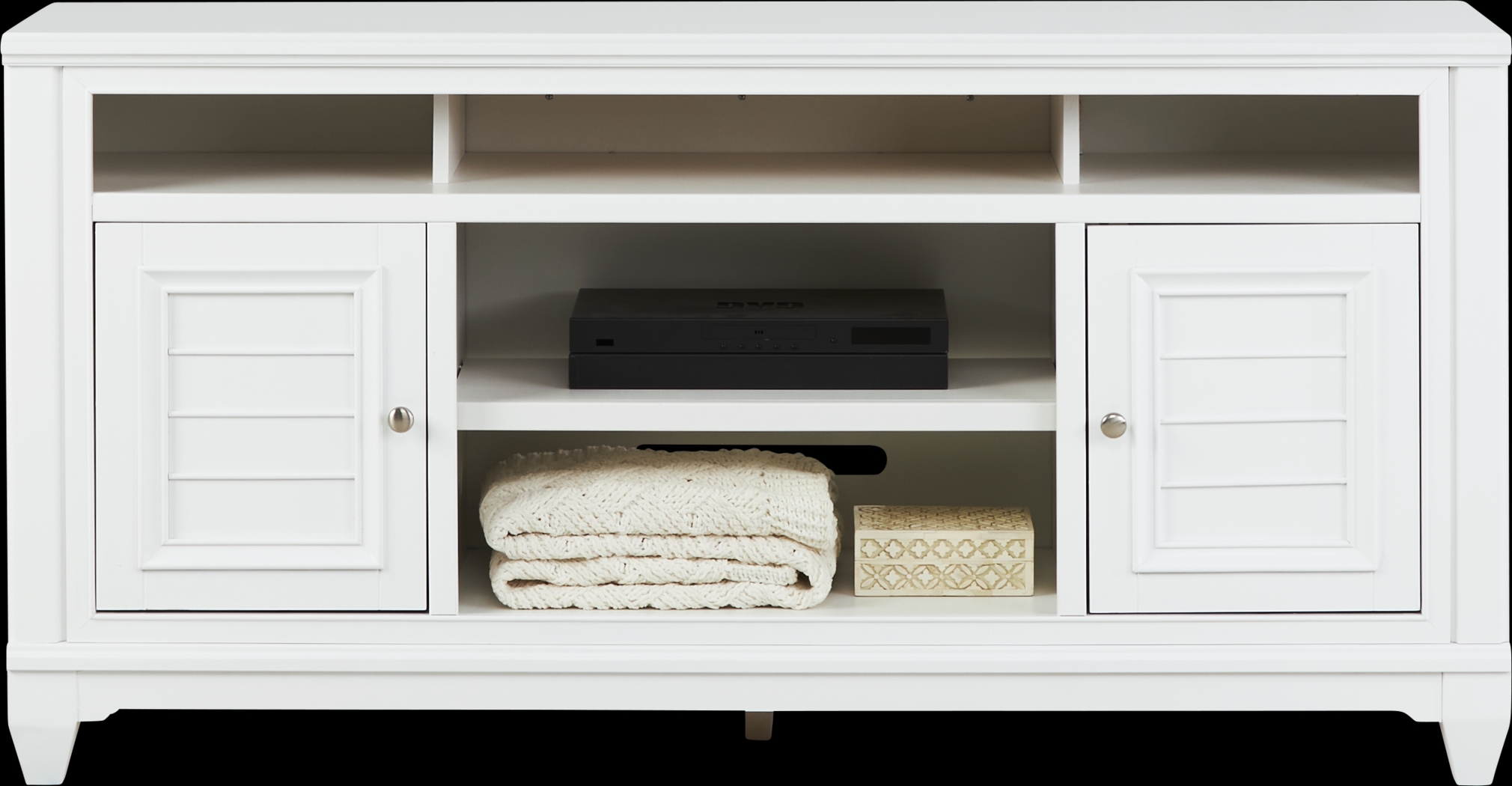 Hilton Head White 66 in. Console - Thumbnail - Image 1