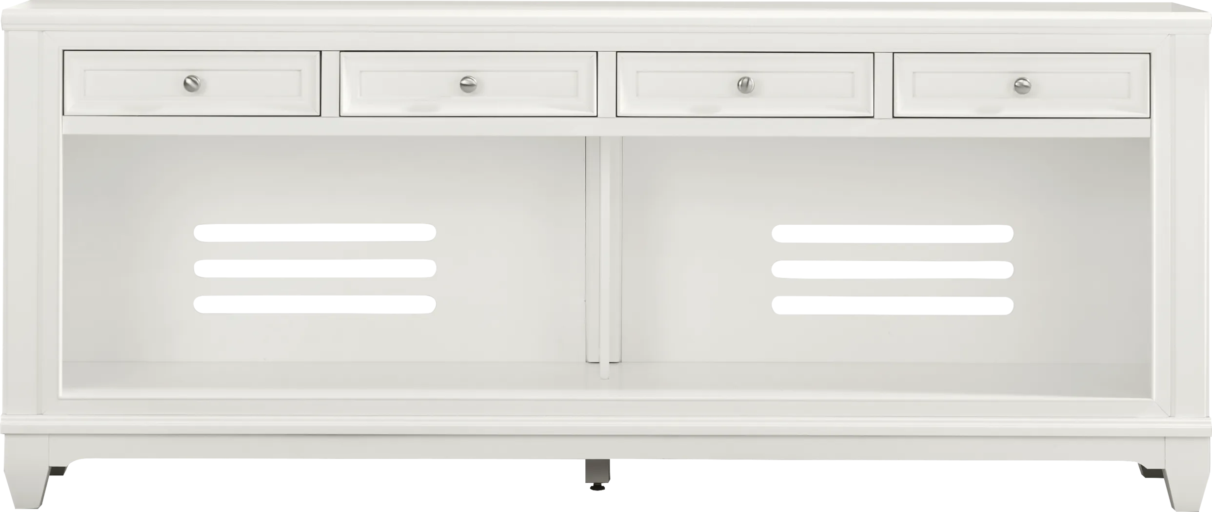 Hilton Head White 80 in. Console - Thumbnail - Image 1