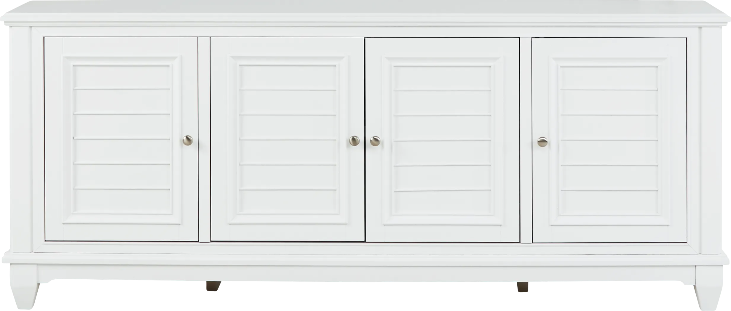 Hilton Head White 81 in. Console - Thumbnail - Image 1