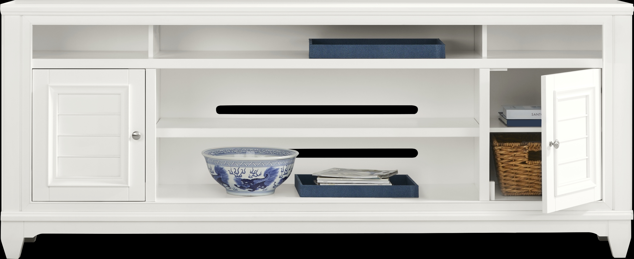 Hilton Head White 82 in. Console - Thumbnail - Image 2