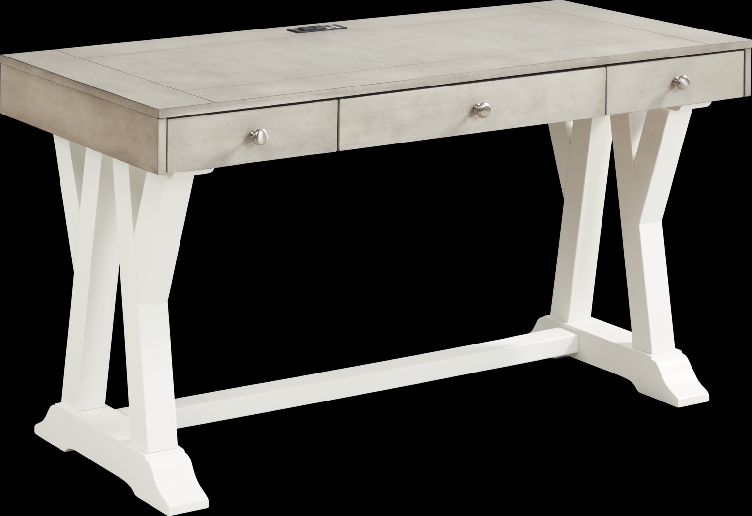 Hilton Head White Desk - Thumbnail - Image 2