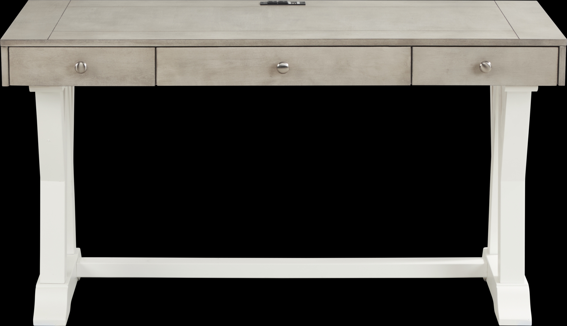 Hilton Head White Desk - Thumbnail - Image 1