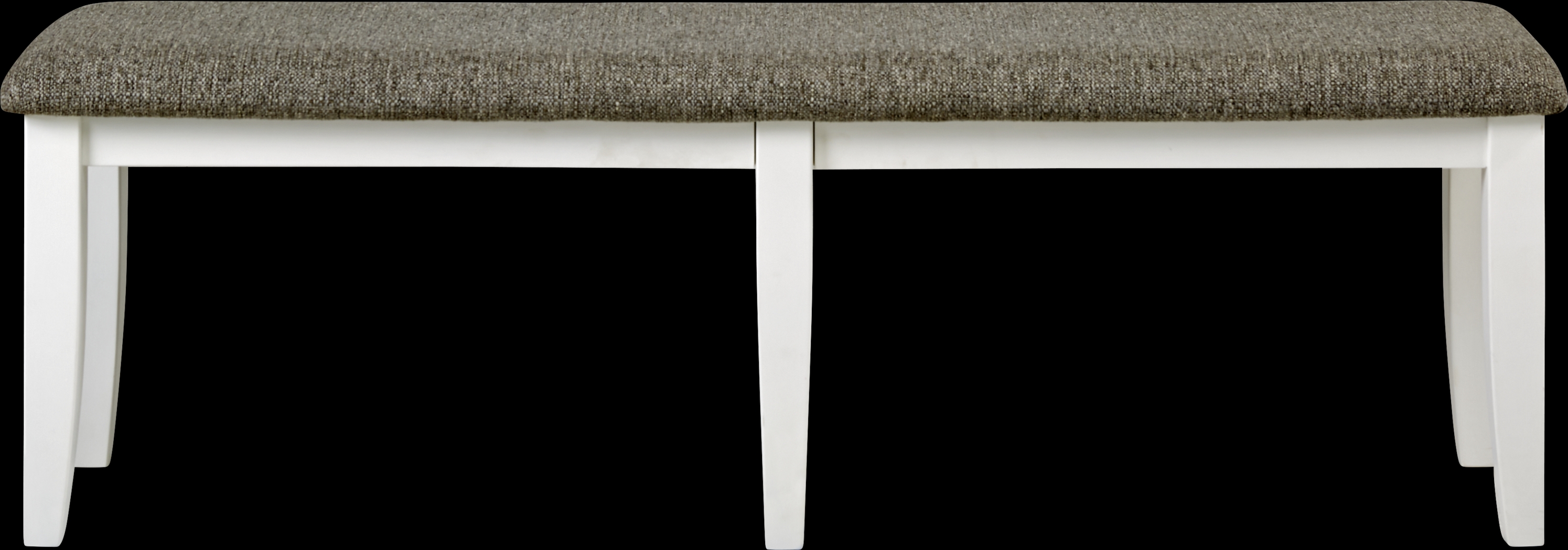 Hilton Head White Dining Bench - Thumbnail - Image 2