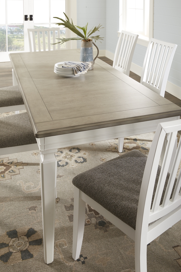 Hilton Head White 5 Pc Dining Room - Thumbnail - Image 4