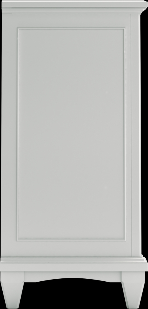 Hilton Head White 7 Pc King Panel Bedroom - Thumbnail - Image 9