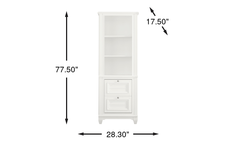 Dimension Image. Please refer to the Dimension Tab on this page for dimension details.
