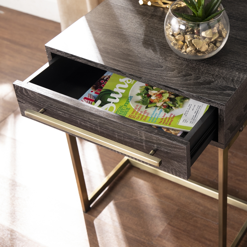 Hilwill Black End Table - Thumbnail - Image 4