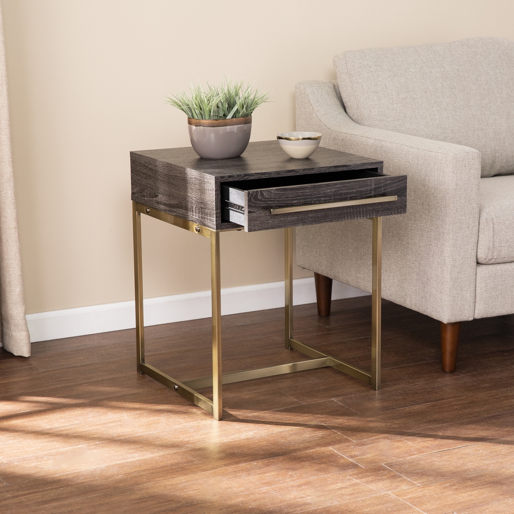 Hilwill Black End Table - Thumbnail - Image 5