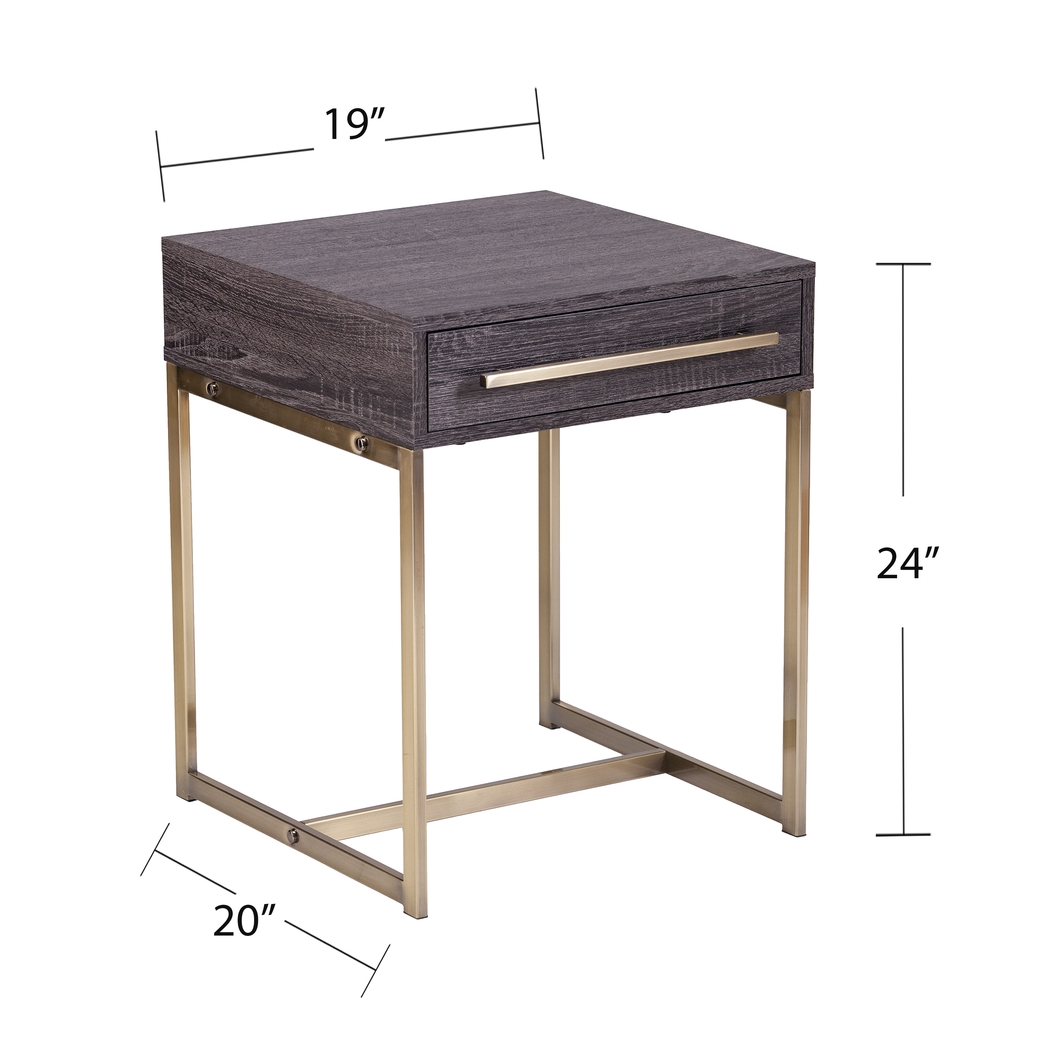 Hilwill Black End Table - Thumbnail - Image 6