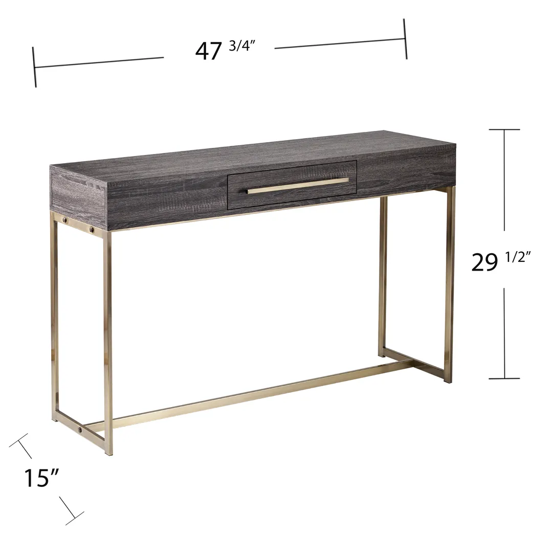 Hilwill Black Sofa Table - Image 5