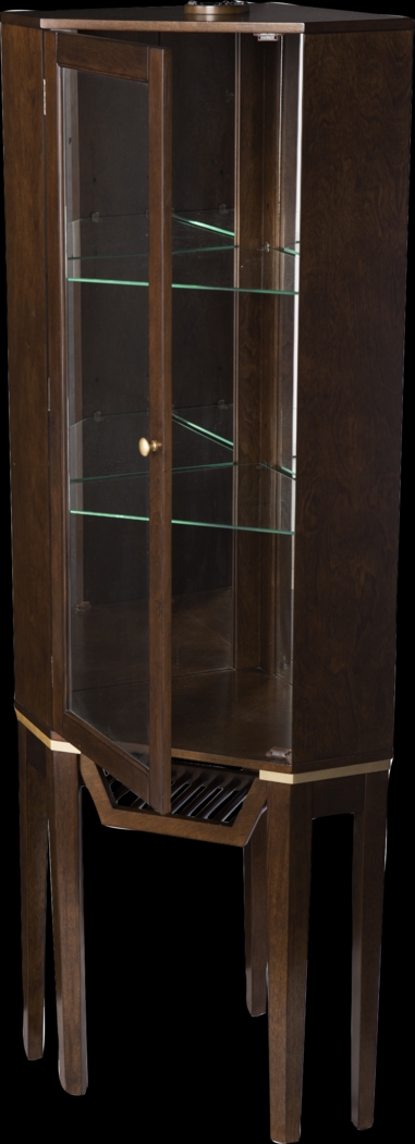 Hilwin Brown Bar Cabinet - Thumbnail - Image 2