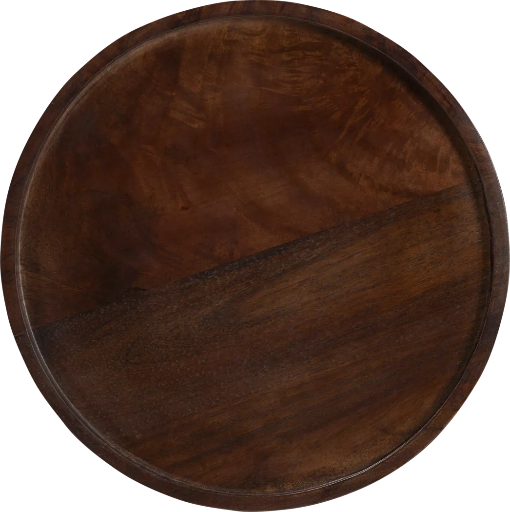 Himun Brown/Gold Accent Table - Thumbnail - Image 3