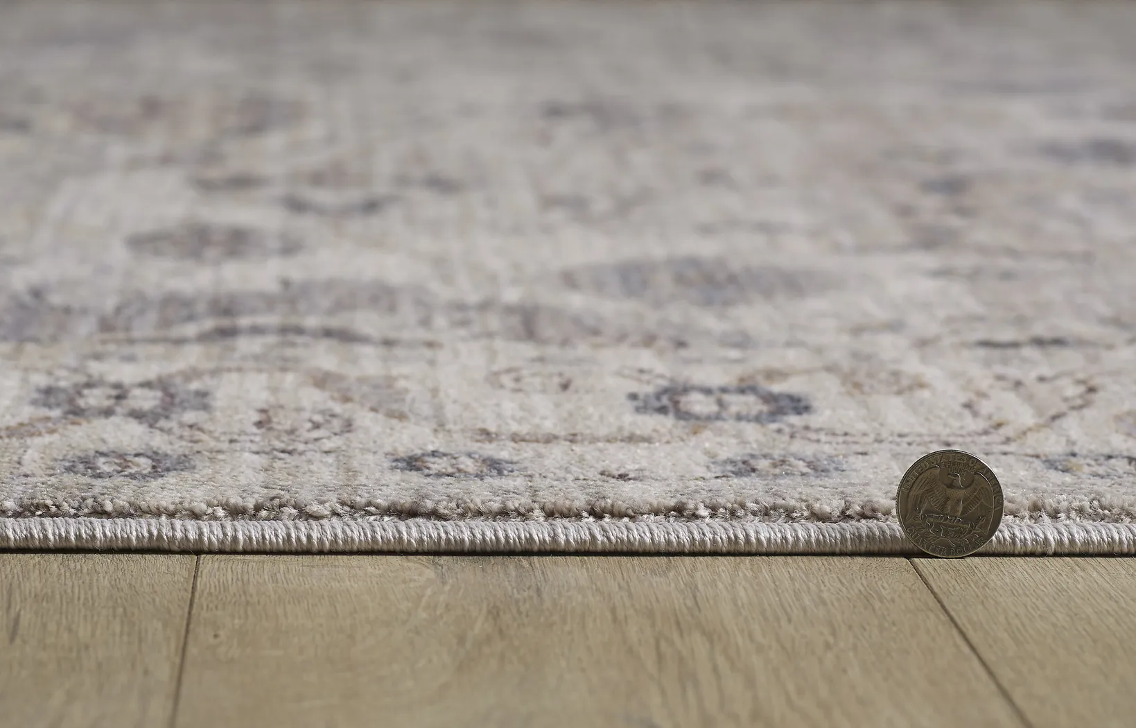 Hingdola Ivory 7'10 x 9'10 Rug - Thumbnail - Image 5