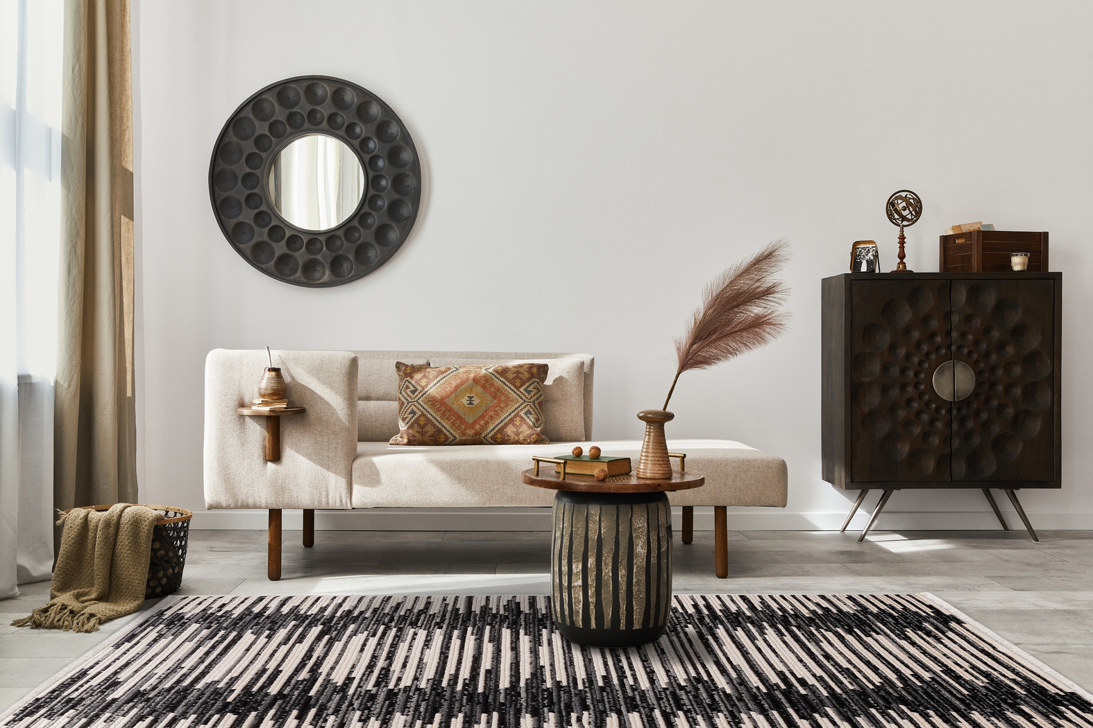 Hingram Black 7'10 x 10'1 Rug - Thumbnail - Image 2