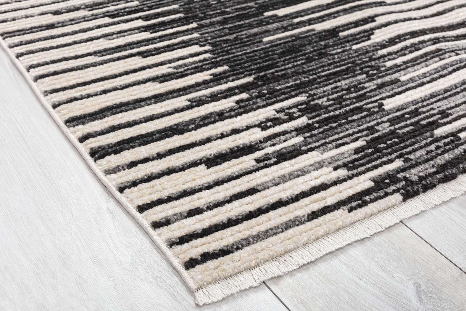 Hingram Black 7'10 x 10'1 Rug - Thumbnail - Image 4