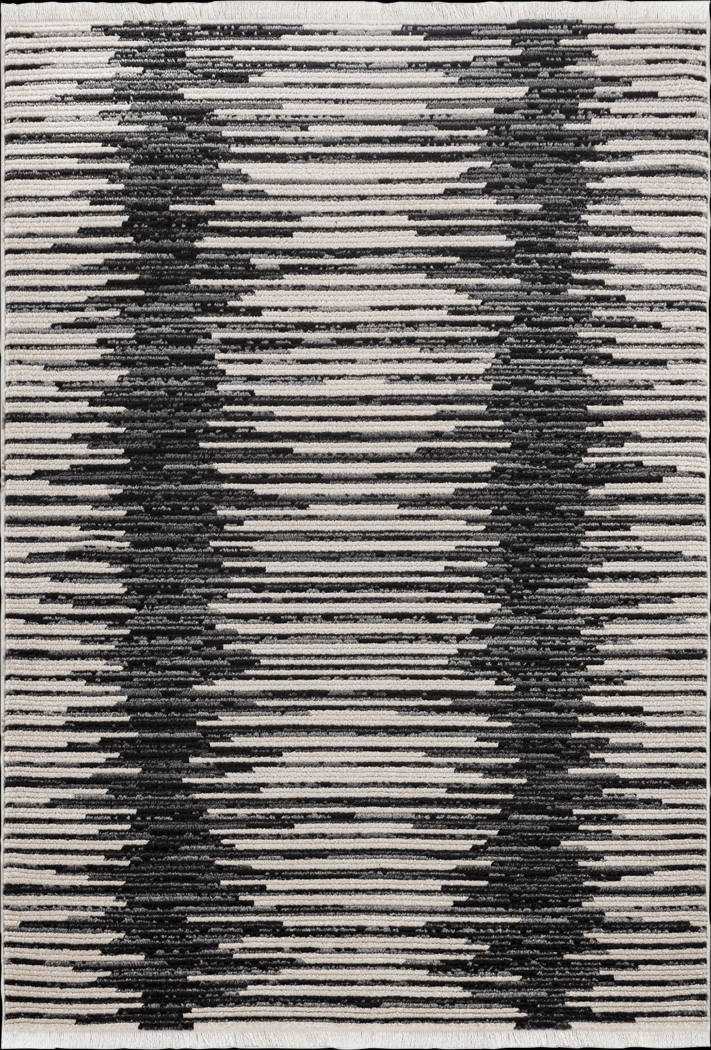 Hingram Black 7'10 x 10'1 Rug - Thumbnail - Image 1