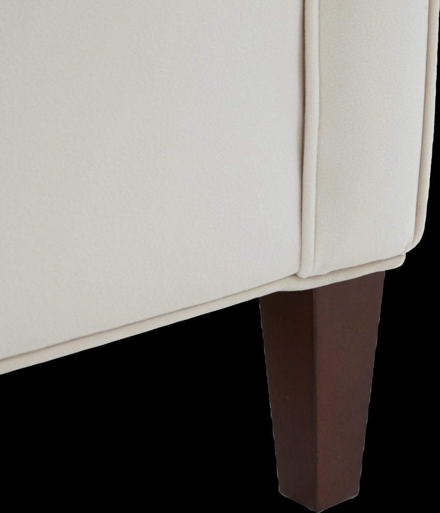 Hinkel Beige Accent Chair - Thumbnail - Image 4