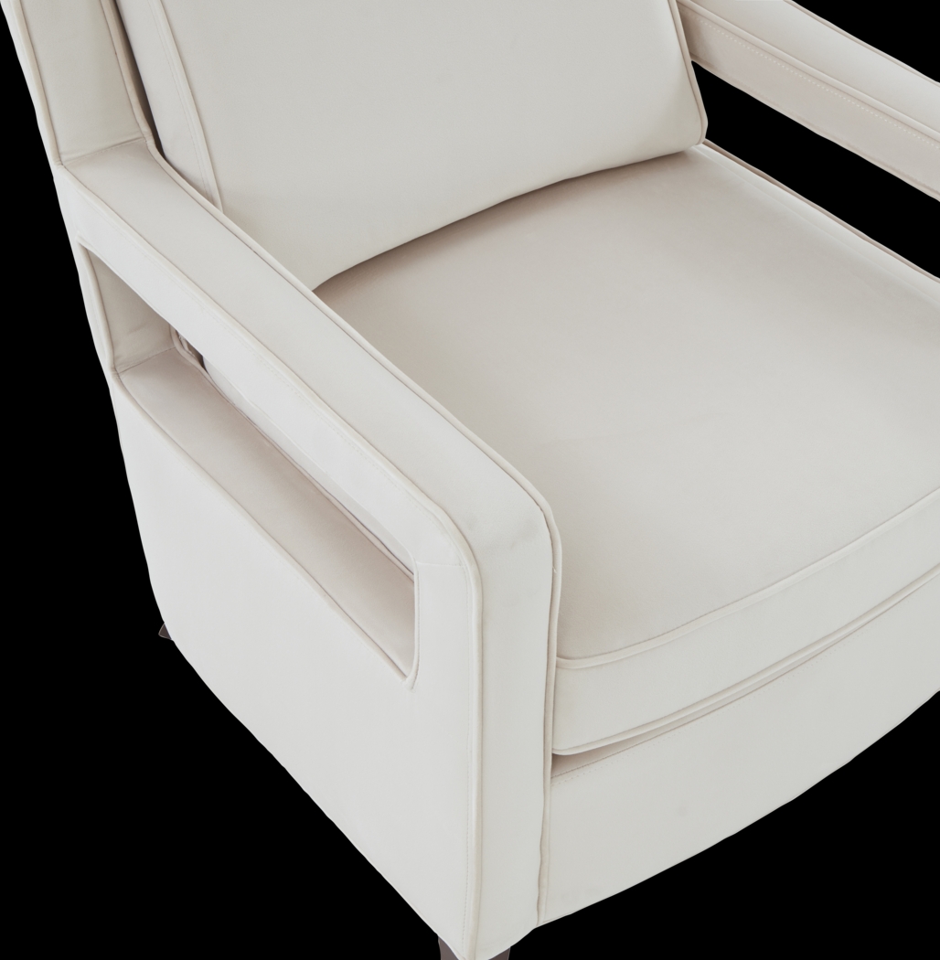 Hinkel Beige Accent Chair - Thumbnail - Image 5