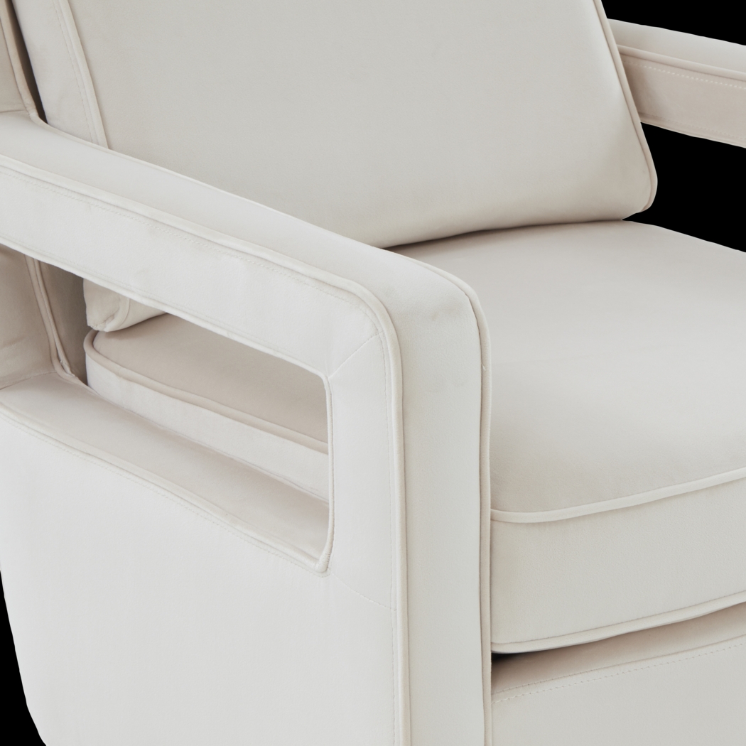 Hinkel Beige Accent Chair - Thumbnail - Image 6